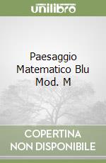 Paesaggio Matematico Blu Mod. M libro