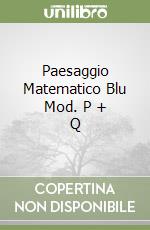 Paesaggio Matematico Blu Mod. P + Q libro