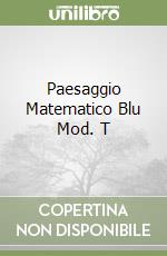 Paesaggio Matematico Blu Mod. T libro