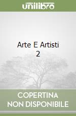 Arte E Artisti 2 libro