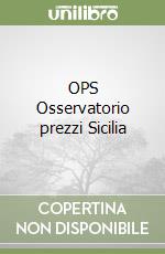 OPS Osservatorio prezzi Sicilia libro