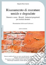 Risanamento di murature umide e degradate libro