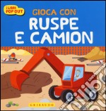 Gioca con ruspe e camion libro