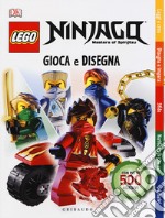 Gioca e disegna. Lego Ninjago. Masters of Spinjitsu. Con adesivi. Ediz. a colori libro