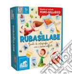 Il rubasillabe. Giochi di ortografia con i suoni difficili. Basato sul metodo fono-sillabico libro