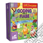 Coding con le fiabe. Giochi per stimolare il pensiero logico. Ediz. a colori. Con 48 carte. Con tappeto gioco libro