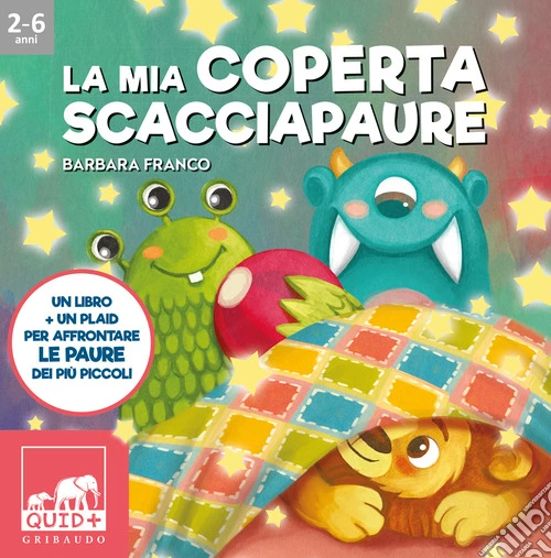 La mia coperta scacciapaure. Con plaid in pile