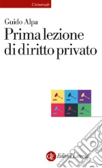 Prima lezione di diritto privato libro