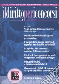 Il diritto per i concorsi (2010). Vol. 3