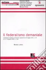 Il federalismo demaniale libro