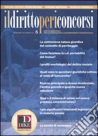 Il diritto per i concorsi (2011). Vol. 6