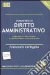 Compendio di diritto amministrativo libro