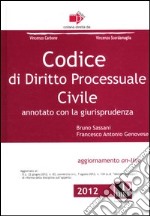 Codice di diritto processuale civile. Annotato con la giurisprudenza libro