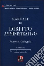 Manuale di diritto amministrativo libro