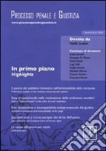 Processo penale e giustizia (2012). Vol. 6 libro