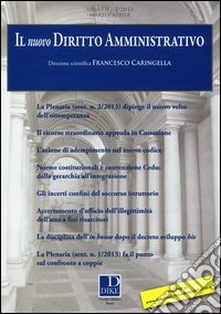 Il nuovo diritto amministrativo (2013). Vol. 2 libro