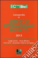 Compendio di diritto internazionale privato libro