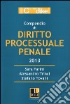 Compendio di diritto processuale penale libro