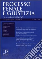 Processo penale e giustizia (2013). Vol. 5 libro