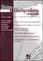 Diritto e giurisprudenza commentata (2013). Vol. 5 libro