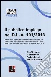 Il pubblico impiego nel D.L. n. 101/2013 libro