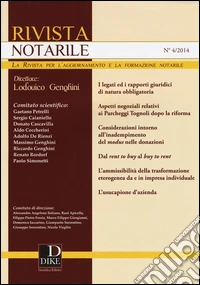 Rivista notarile (2014) (4) libro