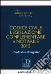 Codice civile, legislazione complementare e notarile libro