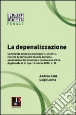 La depenalizzazione libro