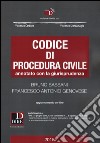 Codice di procedura civile. Annotato con la giurisprudenza. Con aggiornamento online libro