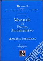 Manuale di diritto amministrativo libro