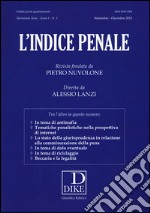 L'indice penale. Vol. 3 libro