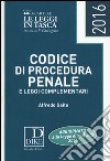 Codice di procedura penale e leggi complemetari libro