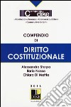 Compendio di diritto costituzionale libro di Sterpa Alessandro Nasso Ilario Di Mattia Chiara