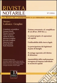 Rivista notarile (2016). Vol. 2