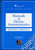 Manuale di diritto amministrativo libro