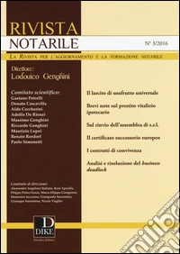 Rivista notarile. Vol. 3