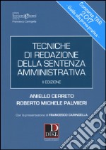 Tecniche di redazione della sentenza amministrativa