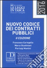 Nuovo codice dei contratti pubblici libro