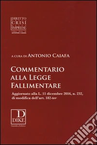 Commentario alla legge fallimentare