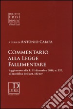 Commentario alla legge fallimentare libro