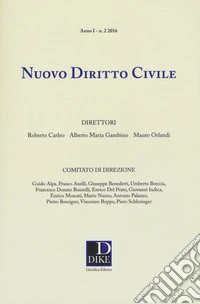 Nuovo diritto civile   (2016). Vol. 2 libro
