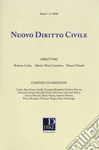 Nuovo diritto civile (2016). Vol. 3