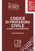 Codice di procedura civile e leggi complementari 2017