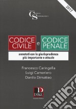 Codice civile e codice penale. Annotati con la giurisprudenza più importante e attuale libro