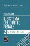 Il sistema del diritto penale. Vol. 2: La struttura del reato libro di Salerno Angelo