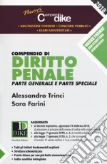 Compendio di diritto penale. Parte generale e parte speciale. Minor libro