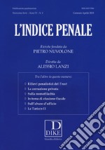 L'indice penale (2018). Vol. 1 libro