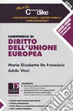 Compendio di diritto dell'Unione Europea libro