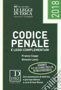 Codice penale e leggi complementari 2018