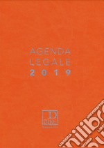 Agenda legale d'udienza 2019. Ediz. arancione libro